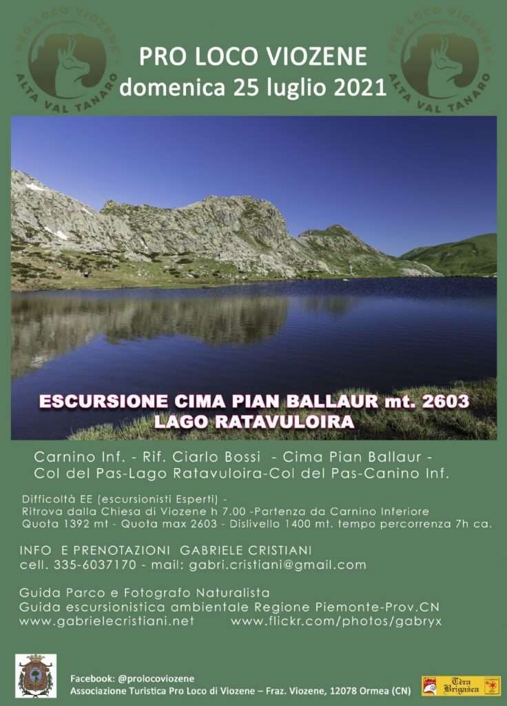 escursione cima pian ballaur gabriele cristiani
