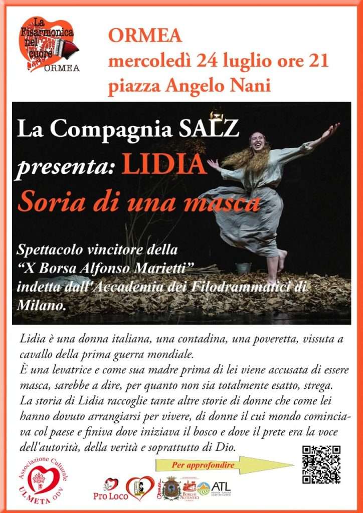 spettacolo teatrale lidia storia di una masca