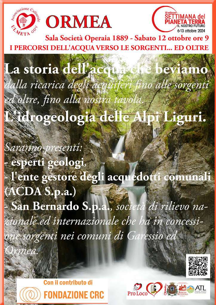 I PERCORSI DELL'ACQUA VERSO LE SORGENTI... ED OLTRE