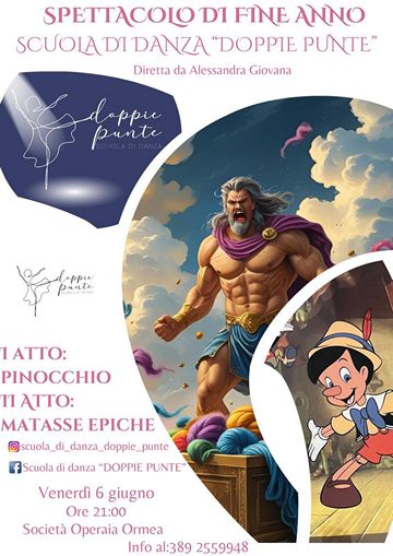 spettacolo fine anno doppie punte ormea