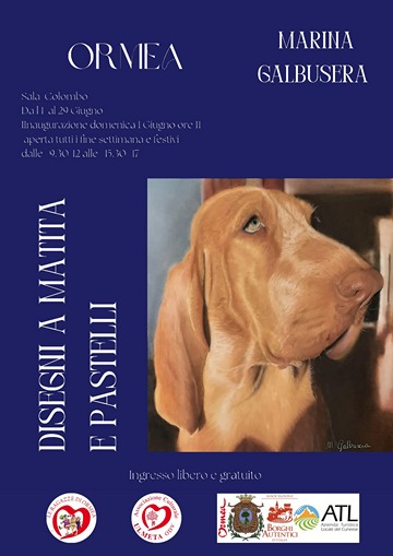 disegni a matita e pastelli mostra ormea