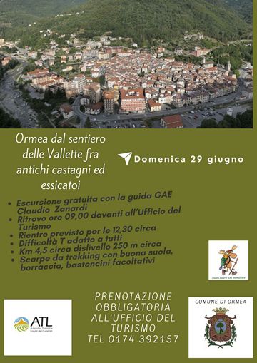 escursione 29 giugno sentiero vallette ormea