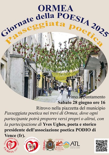 passeggiata poetica 28 giugno ormea