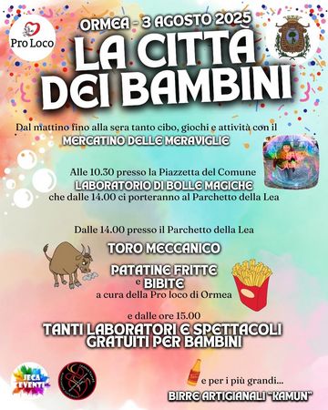 la città dei bambini 3 agosto ormea
