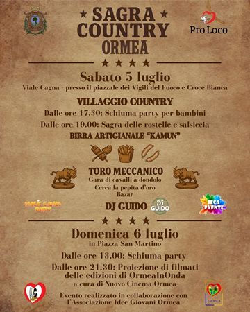 sagra country ormea