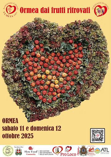 ormea dai frutti ritrovati 11 12 ottobre 2025
