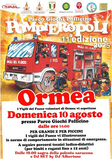 pompieropoli 2025 ormea 10 agosto