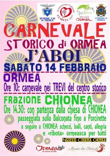 j'aboi 2026 ormea 14 febbraio
