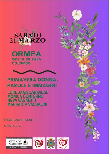 Primavera donna Ormea