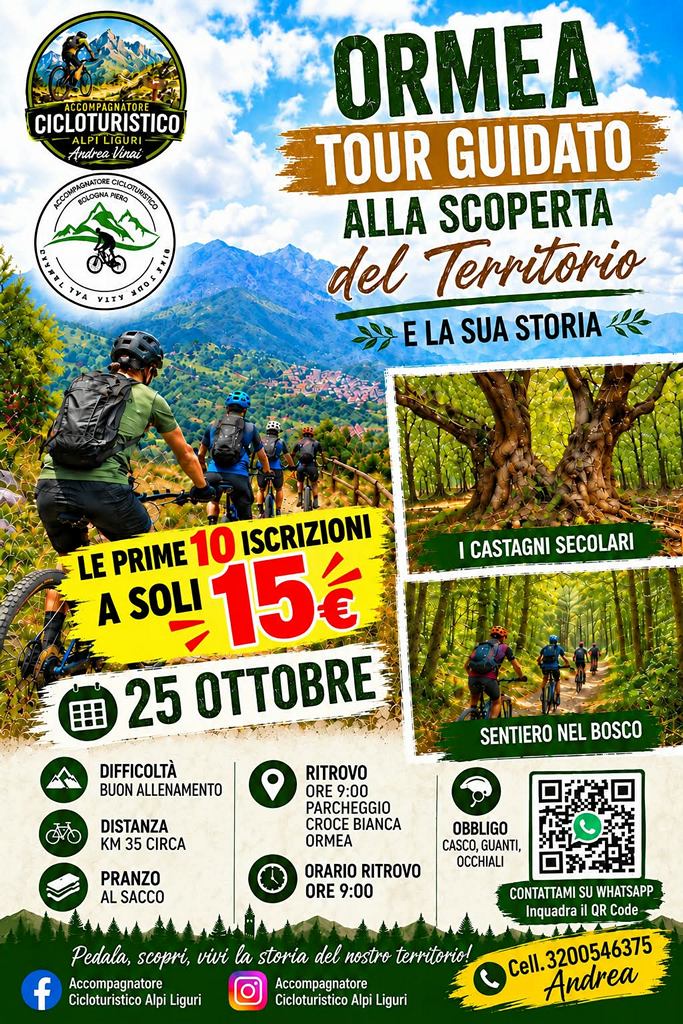 tour guidato alla scoperta del territorio