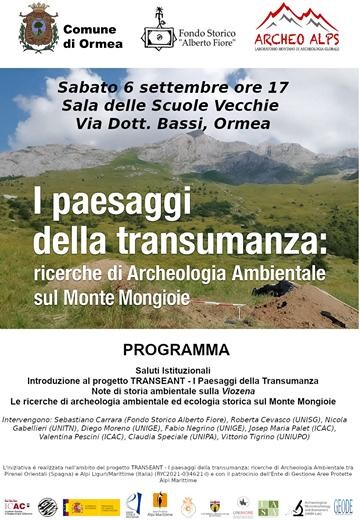 I paesaggi della transumanza ormea