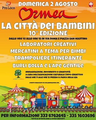 citta dei bambini 2026