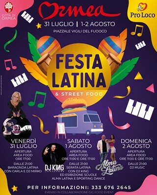 festa latina ormea