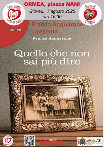 franca acquarone quello che non sai più dire