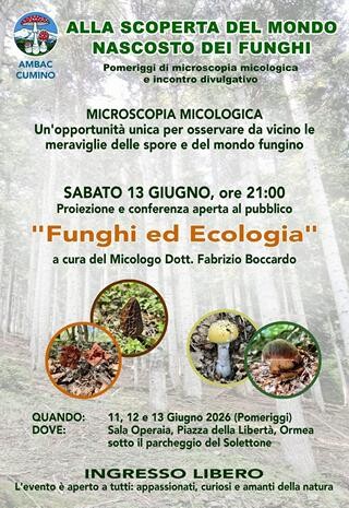 funghi ed ecologia ormea