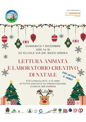 laboratorio creativo di natale ormea 7 dicembre