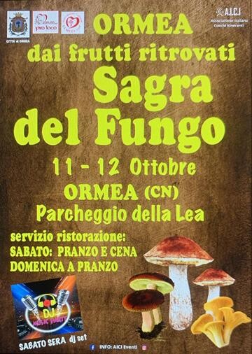 sagra del fungo ormea