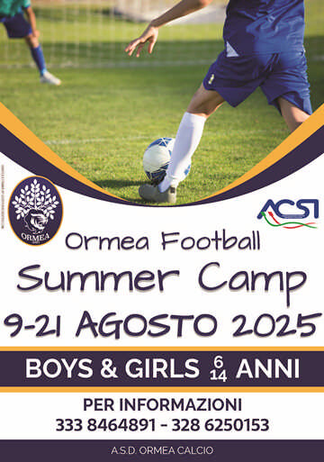 summer camp 2025 ormea
