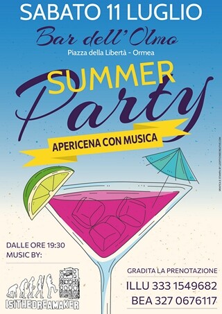 summer party bar dell'olmo ormea